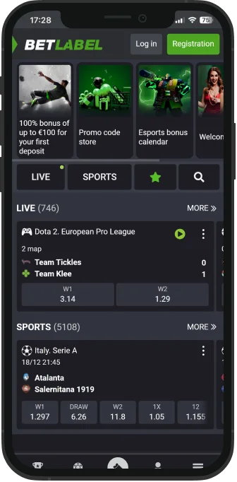BetLabel mobile App
